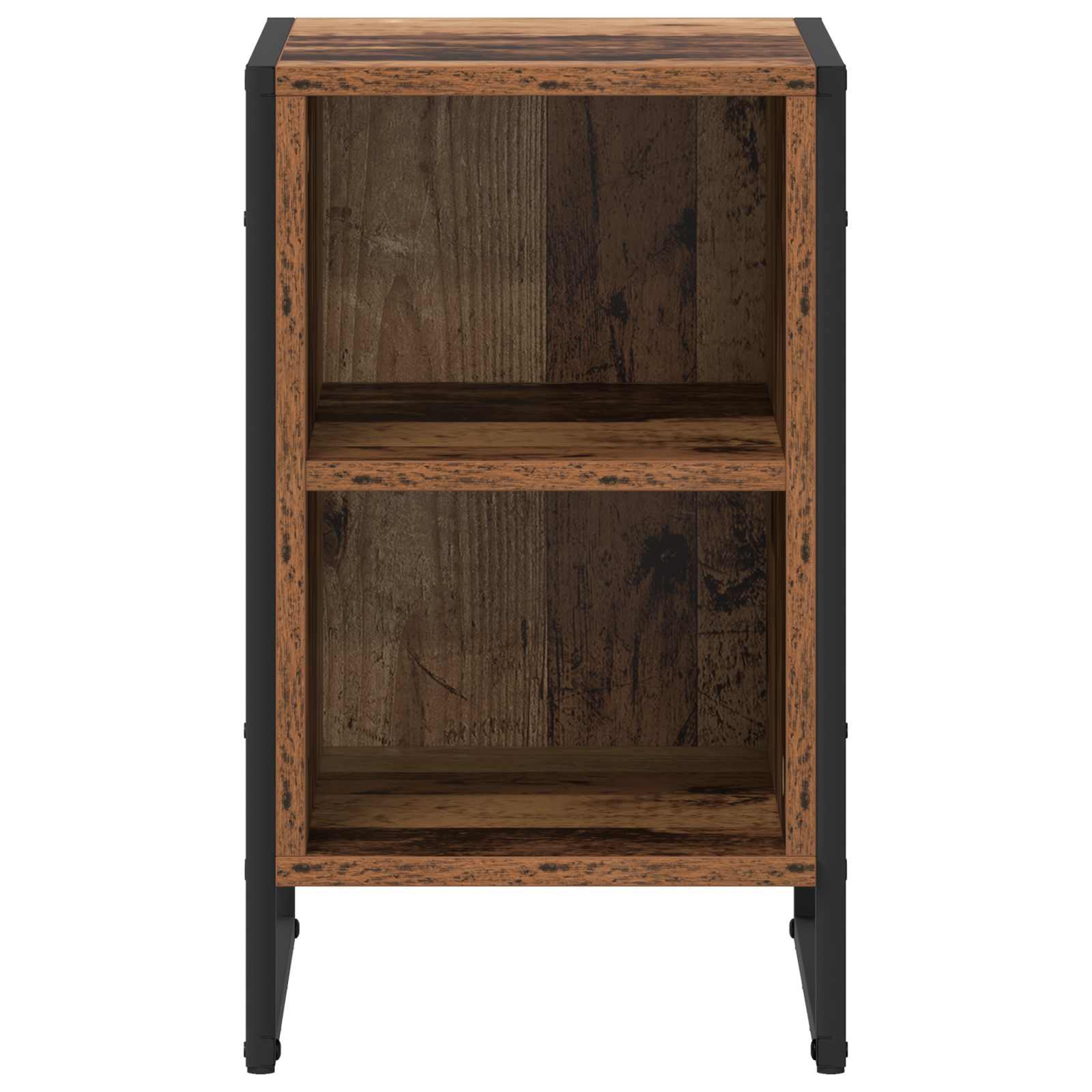 vidaXL Bedside Table Old Wood 39.5 x 30 x 50 cm Engineered Wood 5