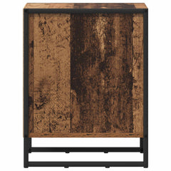 vidaXL Bedside Table Old Wood 39.5 x 30 x 50 cm Engineered Wood 6