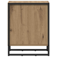 vidaXL Bedside Table Artisian Oak 39.5 x 30 x 50 cm Engineered Wood 6