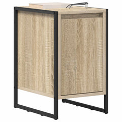 vidaXL Bedside Table Sonoma 39.5 x 30 x 50 cm Engineered Wood 3