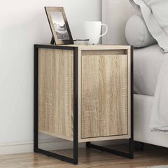 vidaXL Bedside Table 2 pcs Sonoma 39.5 x 30 x 50 cm Engineered Wood 1