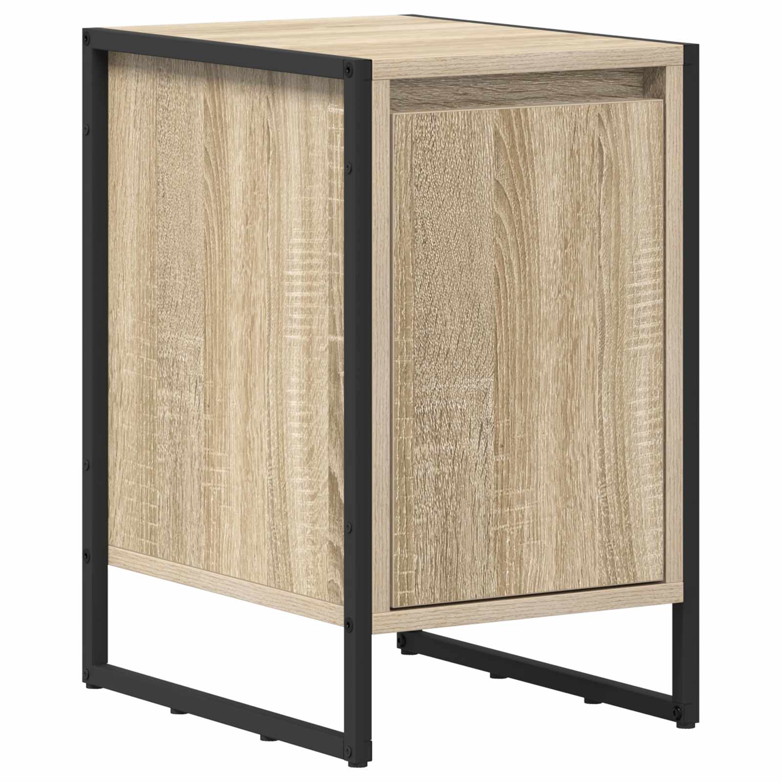 vidaXL Bedside Table 2 pcs Sonoma 39.5 x 30 x 50 cm Engineered Wood 5
