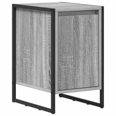 vidaXL Bedside Table Grey Sonoma 39.5 x 30 x 50 cm Engineered Wood 2