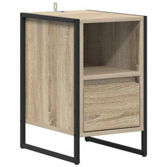 vidaXL Bedside Table 2 pcs Sonoma 39.5 x 30 x 50 cm Engineered Wood 5