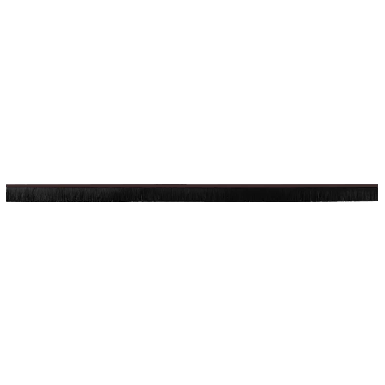 vidaXL Self-adhesive Door Brush Seals 12 pcs 100 cm Aluminium Alloy 6