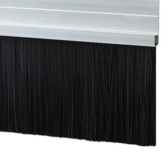 vidaXL Self-adhesive Door Brush Seals 12 pcs 100 cm Aluminium Alloy 6