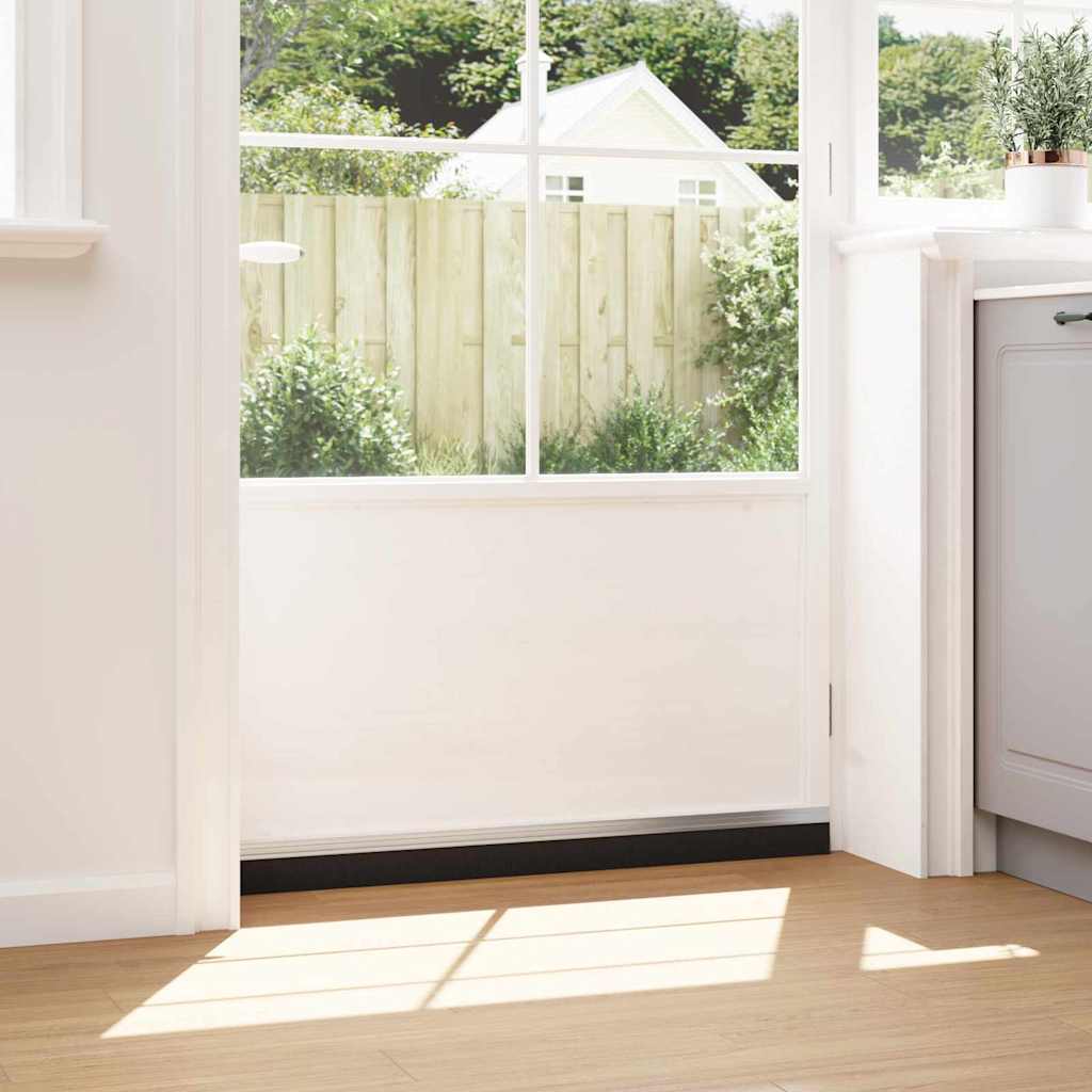 vidaXL Self-adhesive Door Brush Seals 12 pcs 100 cm Aluminium Alloy 4