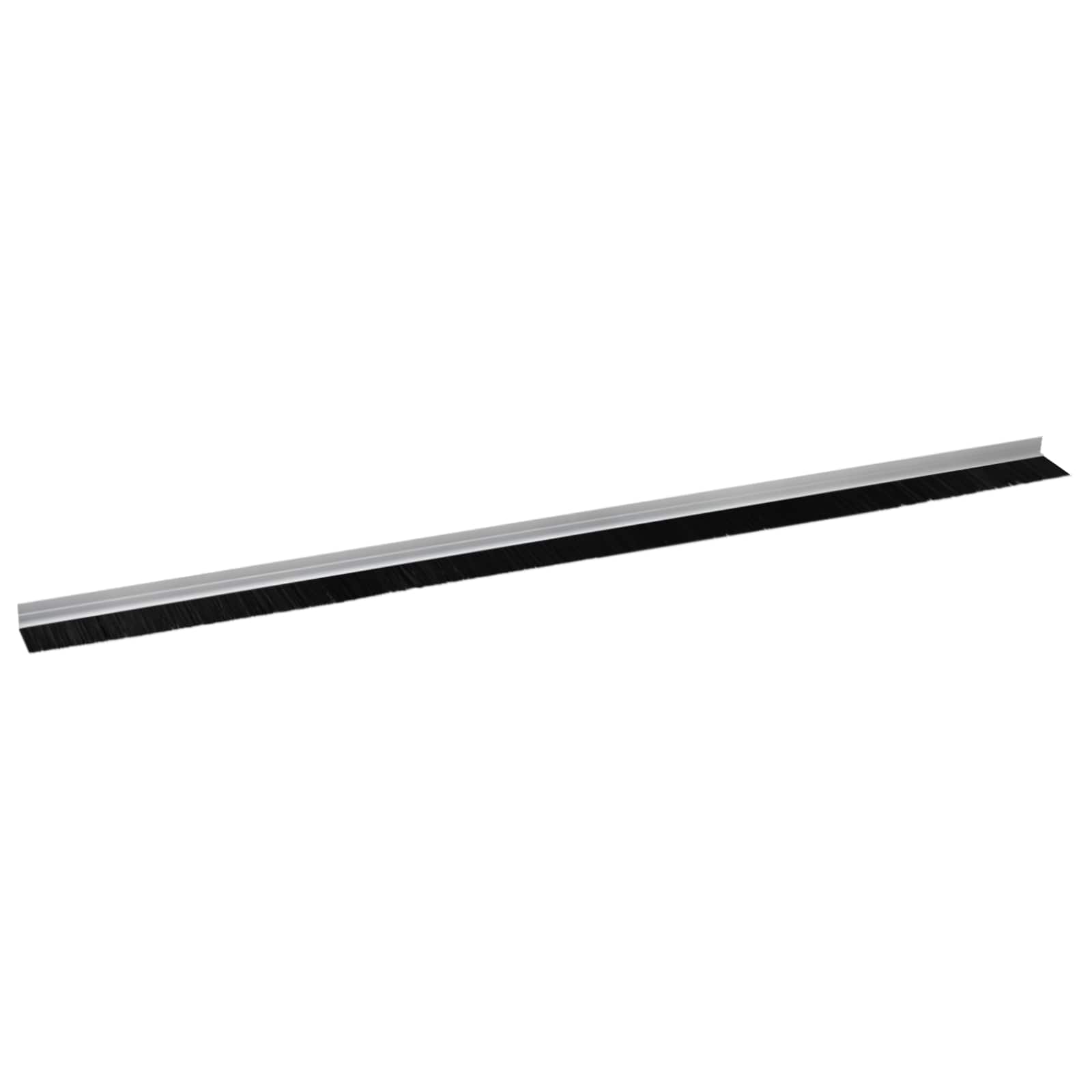 vidaXL Self-adhesive Door Brush Seals 12 pcs 100 cm Aluminium Alloy 5