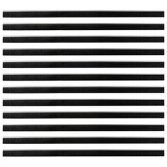 vidaXL Self-adhesive Door Brush Seals 12 pcs 100 cm Aluminium Alloy 2