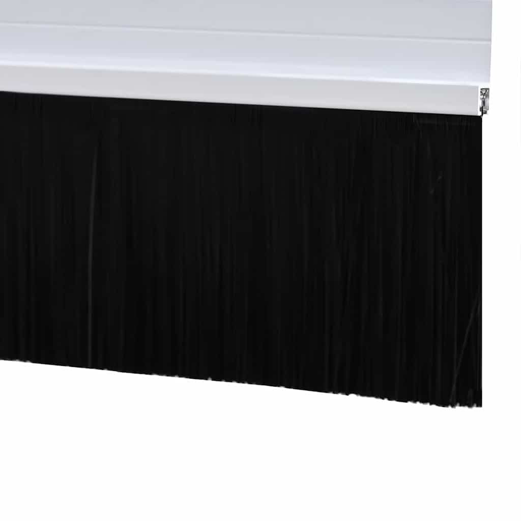 vidaXL Self-adhesive Door Brush Seals 12 pcs 100 cm Aluminium Alloy 6
