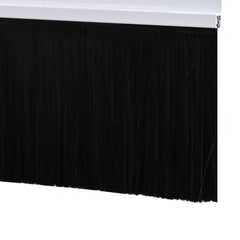 vidaXL Self-adhesive Door Brush Seals 12 pcs 100 cm Aluminium Alloy 6