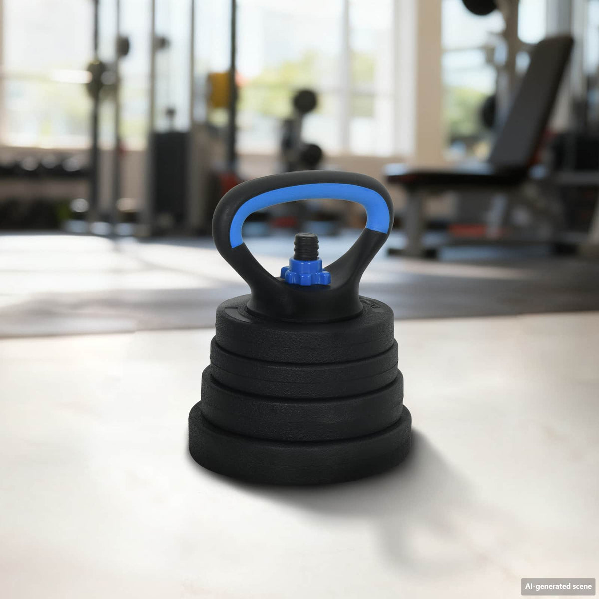 vidaXL 2-in-1 Dumbbell Barbell