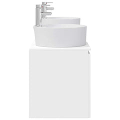 Bathroom Cabinet Set 3 pcs 161.5 x 44.5 x 82 cm White