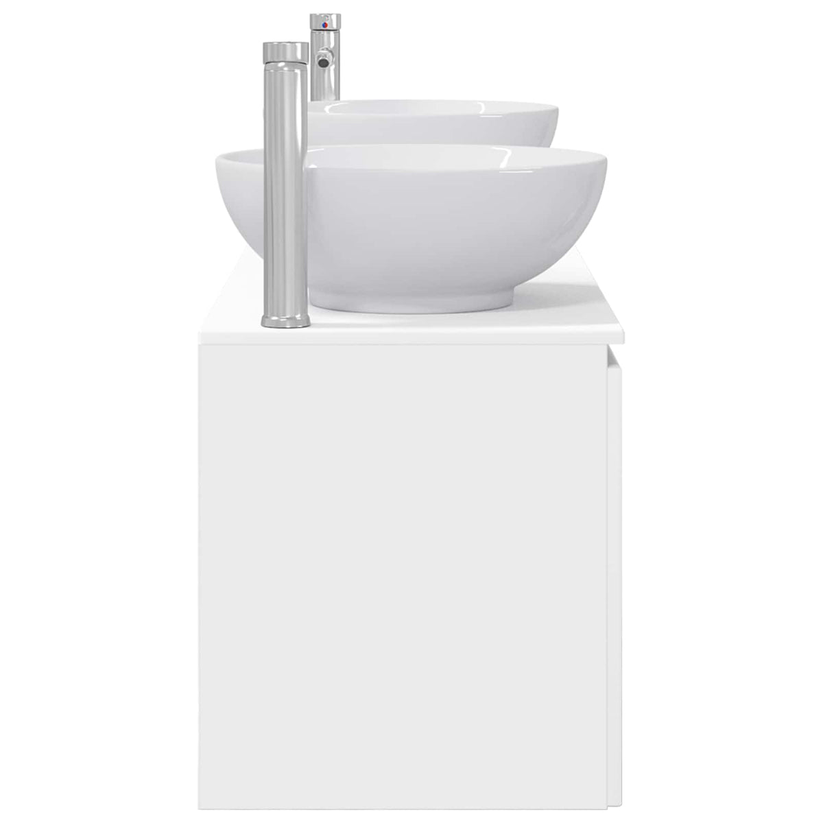 Bathroom Cabinet Set 3 pcs 161.5 x 44.5 x 80 cm White