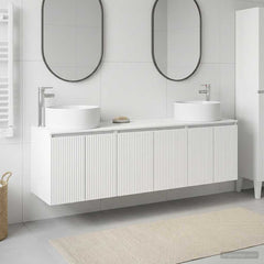 Bathroom Cabinet Set 3 pcs 161.5 x 44.5 x 80 cm White