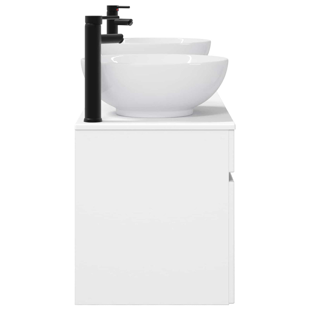 Bathroom Cabinet Set 3 pcs 157 x 44.5 x 80 cm White