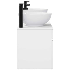 Bathroom Cabinet Set 3 pcs 157 x 44.5 x 80 cm White