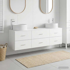 Bathroom Cabinet Set 3 pcs 161.5 x 44.5 x 80 cm White