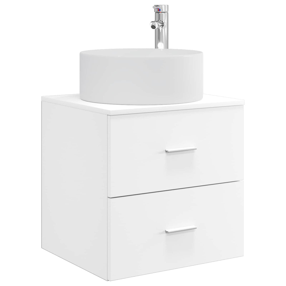 Bathroom Cabinet Set 3 pcs 161.5 x 44.5 x 80 cm White