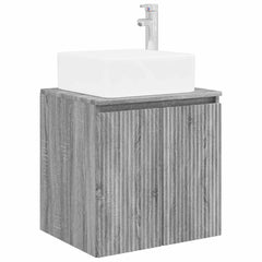 Bathroom Cabinet Grey sonoma