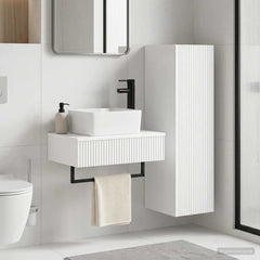 Bathroom Cabinet Set 2 pcs 33 x 34.5 x 100 cm White
