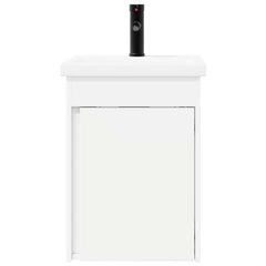 Bathroom Vanity Unit with Tap 42 x 40 x 74.5 cm White