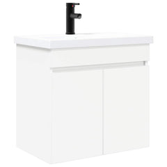 Bathroom Vanity Unit with Tap 61 x 40 x 74.5 cm White