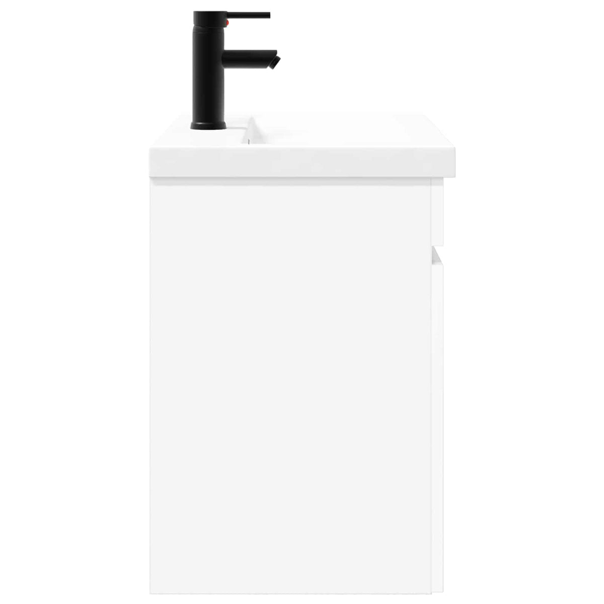 Bathroom Vanity Unit with Tap 61 x 40 x 74.5 cm White