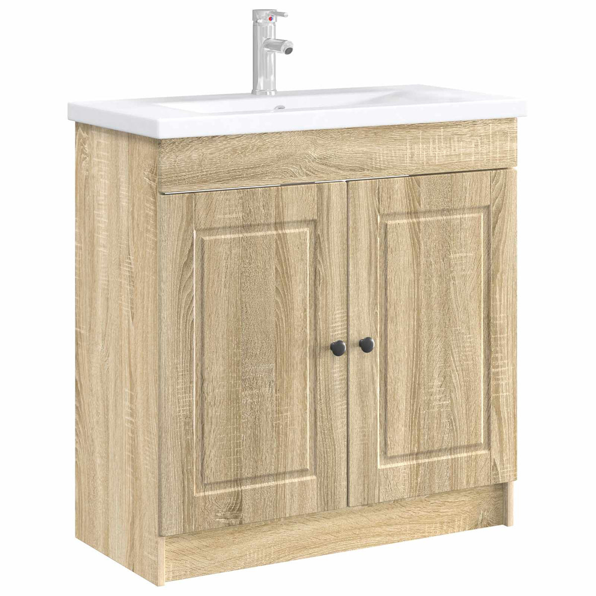 Bathroom under Sink Cabinet Sonoma oak