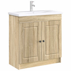 Bathroom under Sink Cabinet Sonoma oak