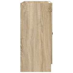 vidaXL Bathroom under Sink Cabinet Sonoma Oak 56 x 37.5 x 81 cm 5