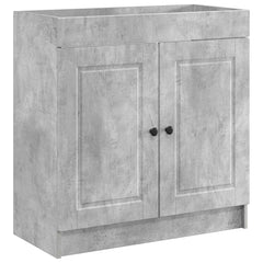Bathroom under Sink Cabinet Concrete grey