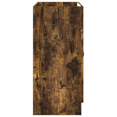 vidaXL Bathroom under Sink Cabinet Smoked Oak 56 x 37.5 x 81 cm 5