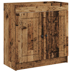 vidaXL Bathroom under Sink Cabinet Old Wood 56 x 37.5 x 81 cm 2