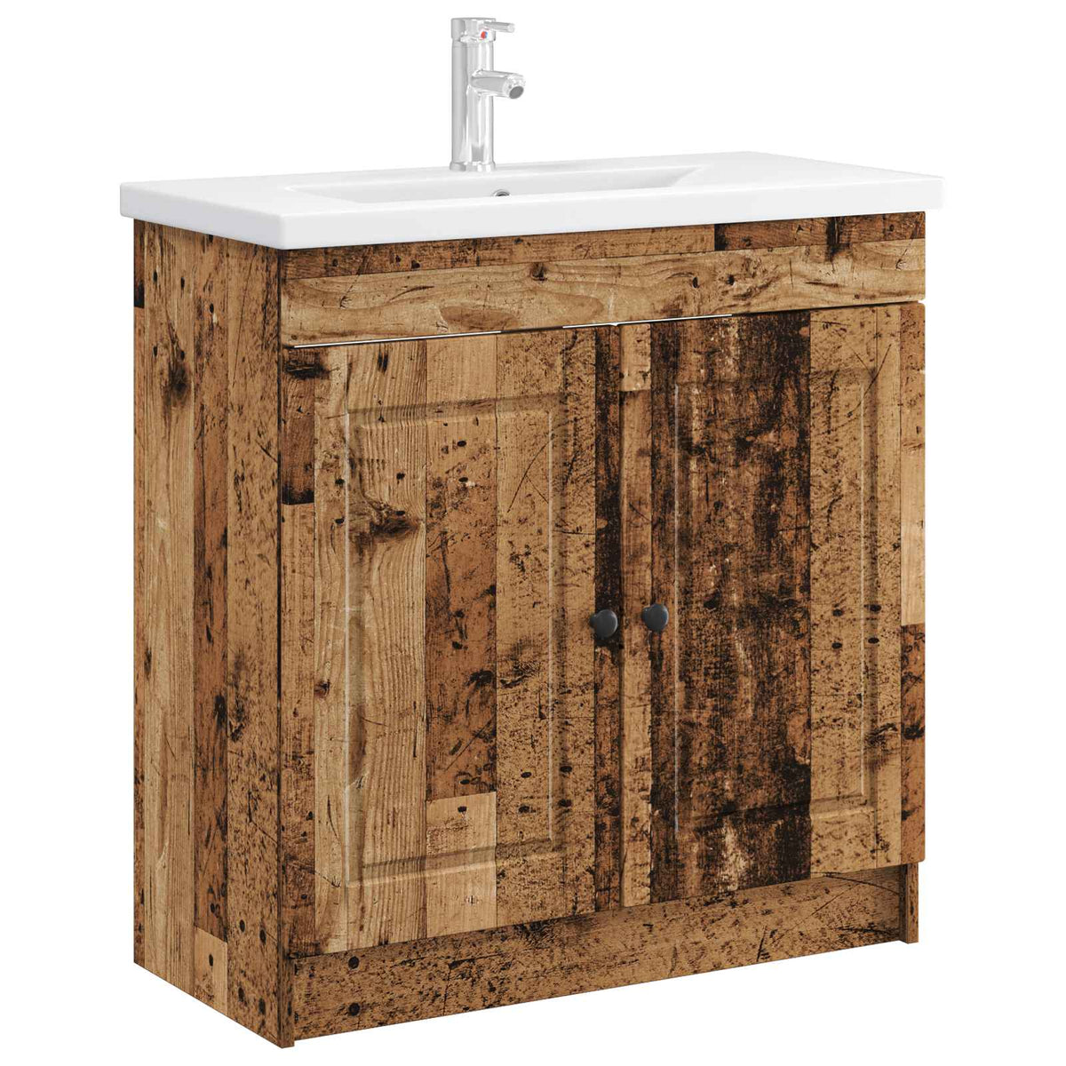 Bathroom under Sink Cabinet Old wood