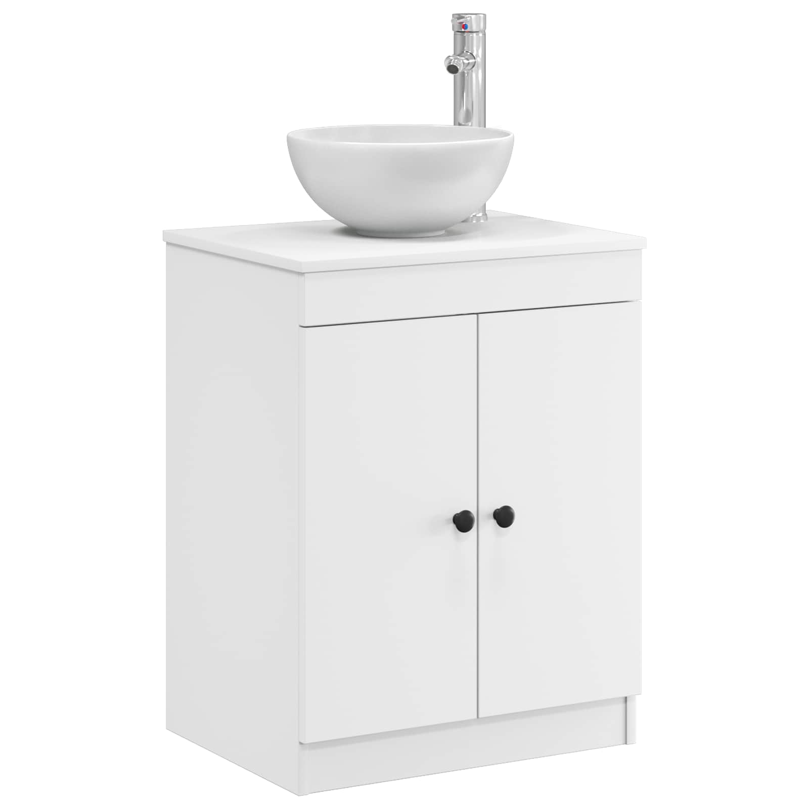 vidaXL Bathroom Cabinet White 54 x 41 x 70 cm Engineered Wood 3