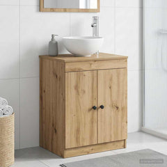 vidaXL Bathroom Cabinet Artisan Oak 54 x 41 x 70 cm Engineered Wood 1