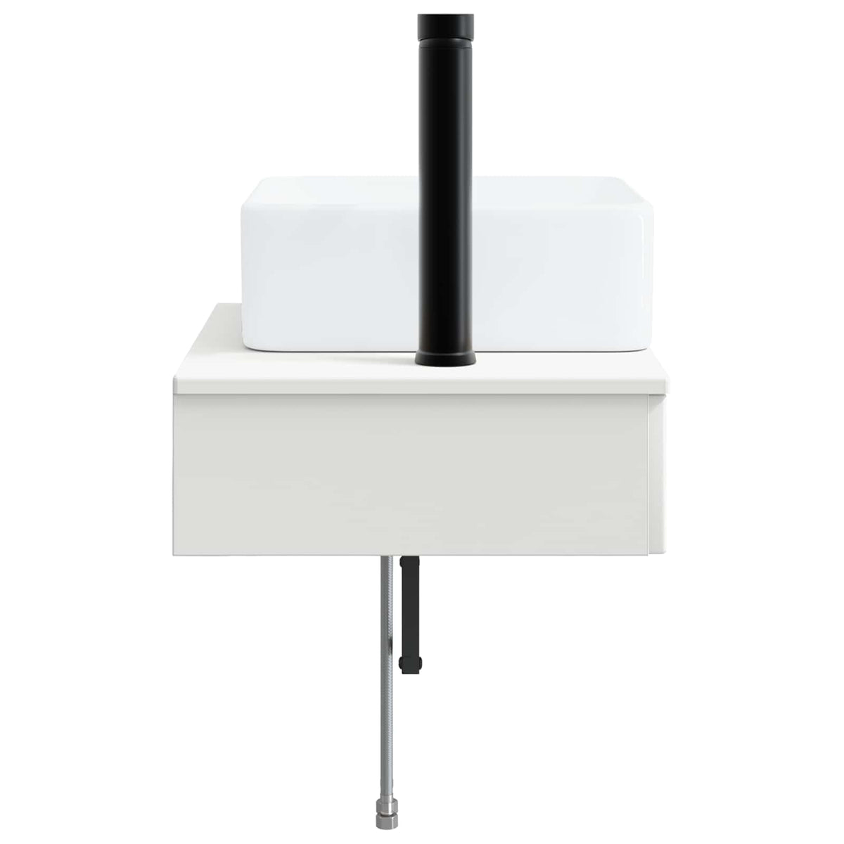 Wall-mounted Bathroom Sink Cabinet White