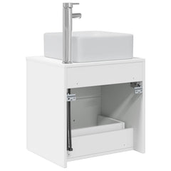 Wall-mounted Bathroom Sink Cabinet 49.5 x 41 x 80 cm White