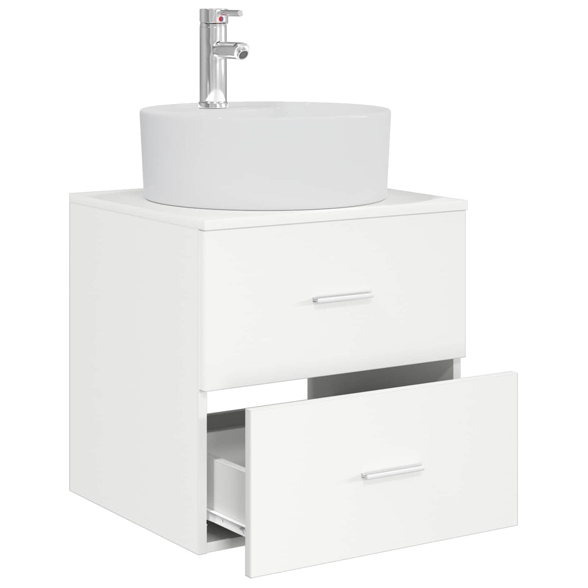 Wall-mounted Bathroom Sink Cabinet White