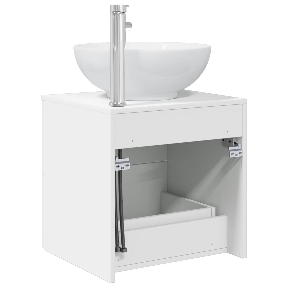 Wall-mounted Bathroom Sink Cabinet White