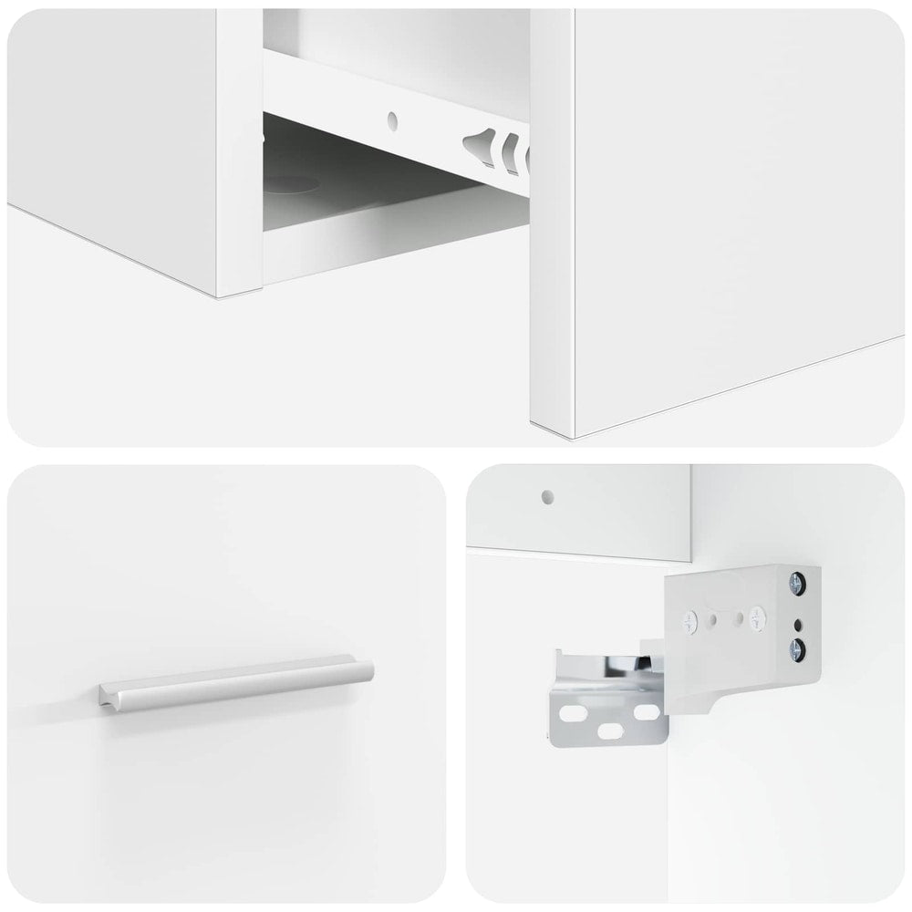 Wall-mounted Bathroom Sink Cabinet White