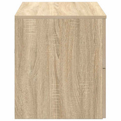 vidaXL Wall-Mounted Bathroom Cabinet Sonoma Oak 62.5 x 44.5 x 50 cm 4