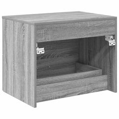 vidaXL Wall-Mounted Bathroom Cabinet Grey Sonoma 62.5 x 44.5 x 50 cm 5