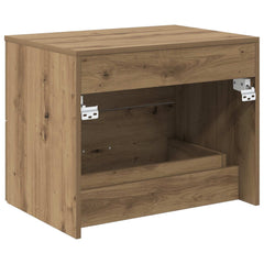 vidaXL Wall-Mounted Bathroom Cabinet Artisan Oak 62.5 x 44.5 x 50 cm 5