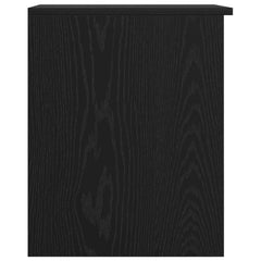 vidaXL Bathroom Cabinet In-between Black Oak 30 x 35 x 50 cm 5