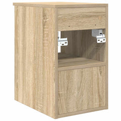 vidaXL Bathroom Cabinet In-between Sonoma Oak 30 x 35 x 50 cm 6