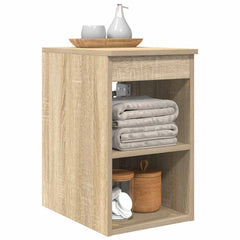 vidaXL Bathroom Cabinet In-between Sonoma Oak 30 x 35 x 50 cm 3
