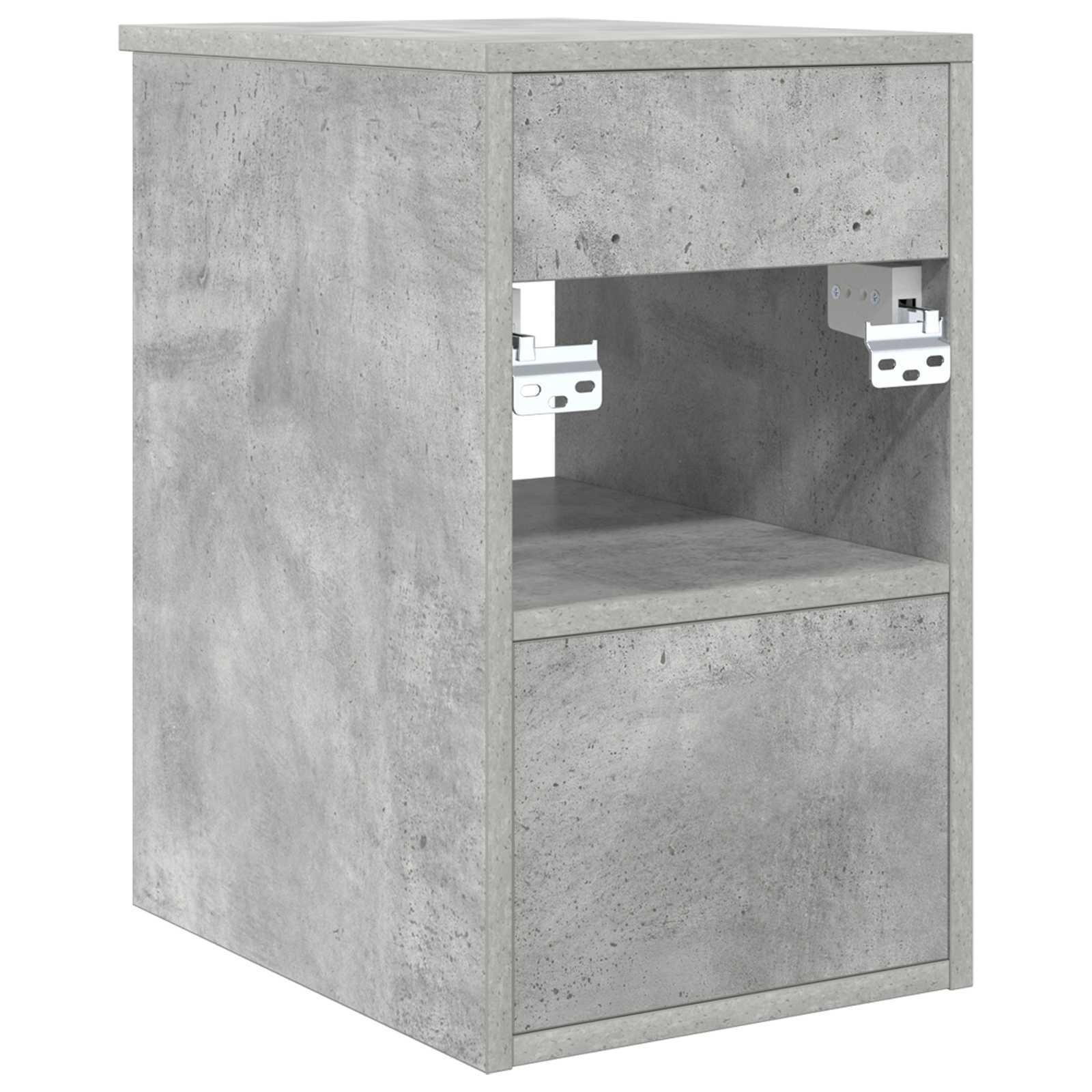 vidaXL Bathroom Cabinet In-between Concrete Grey 30 x 35 x 50 cm 6