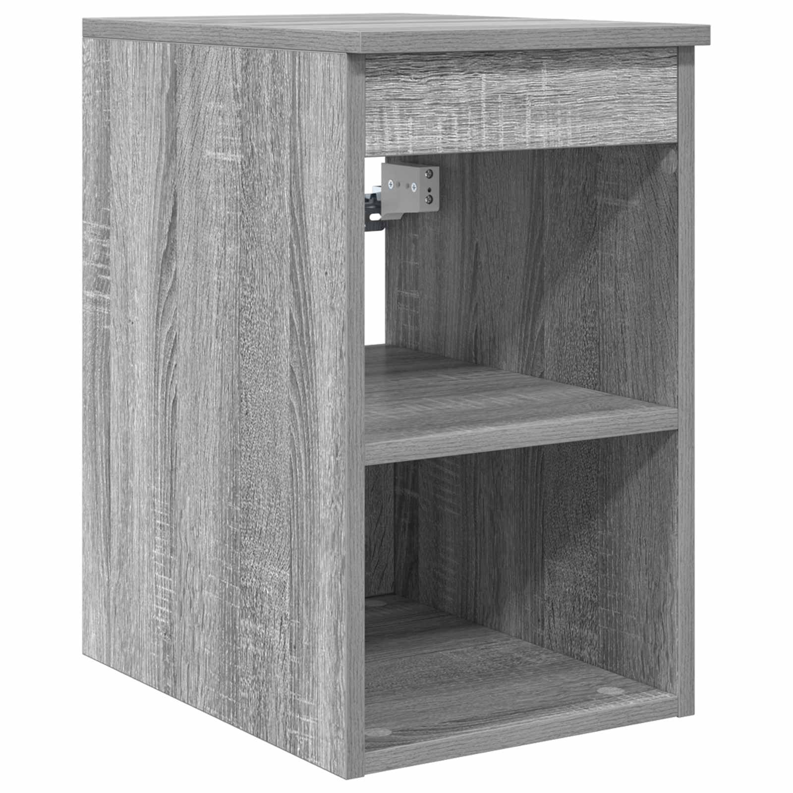 vidaXL Bathroom Cabinet In-between Grey Sonoma 30 x 35 x 50 cm 2